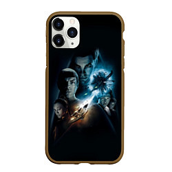 Чехол iPhone 11 Pro матовый Star Trek