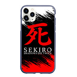 Чехол iPhone 11 Pro матовый Sekiro: Shadows Die Twice 12, цвет: 3D-серый