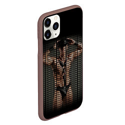 Чехол iPhone 11 Pro матовый Dungen Master color, цвет: 3D-коричневый — фото 2
