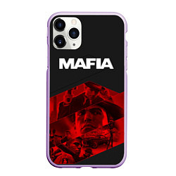 Чехол iPhone 11 Pro матовый Mafia, цвет: 3D-сиреневый