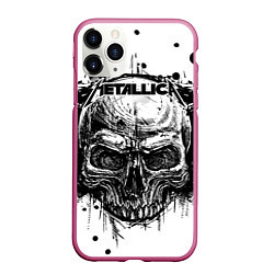 Чехол iPhone 11 Pro матовый Metallica