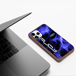 Чехол iPhone 11 Pro матовый FORD, цвет: 3D-коричневый — фото 2