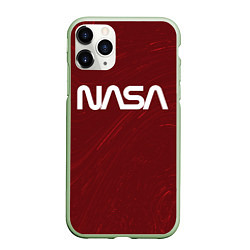 Чехол iPhone 11 Pro матовый NASA НАСА