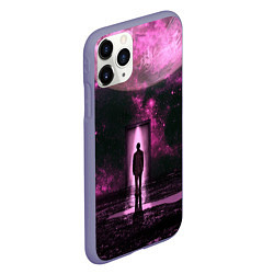 Чехол iPhone 11 Pro матовый Teleport, цвет: 3D-серый — фото 2