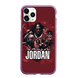 Чехол iPhone 11 Pro матовый MICHAEL JORDAN