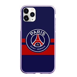 Чехол iPhone 11 Pro матовый PSG, цвет: 3D-светло-сиреневый