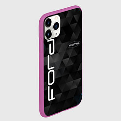 Чехол iPhone 11 Pro матовый FORD, цвет: 3D-фиолетовый — фото 2