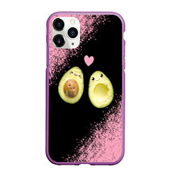 Чехол iPhone 11 Pro матовый Авокадо