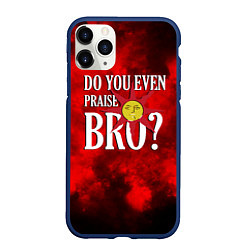 Чехол iPhone 11 Pro матовый DARK SOULS, цвет: 3D-тёмно-синий