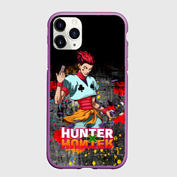 Чехол iPhone 11 Pro матовый Хисока Hunter x Hunter