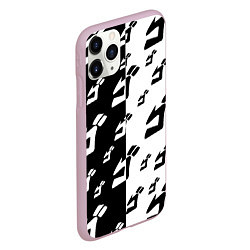 Чехол iPhone 11 Pro матовый JoJo Bizarre Adventure, цвет: 3D-розовый — фото 2