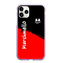 Чехол iPhone 11 Pro матовый Marshmello