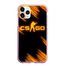 Чехол iPhone 11 Pro матовый COUNTER STRIKE, цвет: 3D-розовый