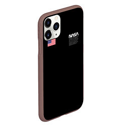 Чехол iPhone 11 Pro матовый NASA, цвет: 3D-коричневый — фото 2