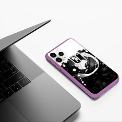 Чехол iPhone 11 Pro матовый Five Nights At Freddys - Puppet, цвет: 3D-фиолетовый — фото 2