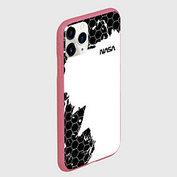 Чехол iPhone 11 Pro матовый NASA, цвет: 3D-малиновый — фото 2
