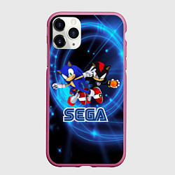 Чехол iPhone 11 Pro матовый Sonic SEGA