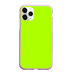 Чехол iPhone 11 Pro матовый ACID, цвет: 3D-розовый