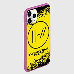 Чехол iPhone 11 Pro матовый TWENTY ONE PILOTS 21 PILOTS, цвет: 3D-фиолетовый — фото 2