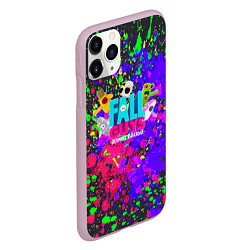 Чехол iPhone 11 Pro матовый Fall Guys, цвет: 3D-розовый — фото 2