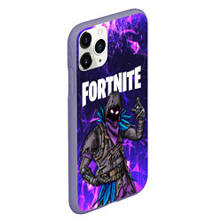 Чехол iPhone 11 Pro матовый FORTNITE x RAVEN, цвет: 3D-серый — фото 2