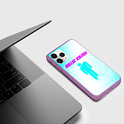 Чехол iPhone 11 Pro матовый BILLIE EILISH БИЛЛИ АЙЛИШ, цвет: 3D-фиолетовый — фото 2