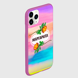 Чехол iPhone 11 Pro матовый Маргарита, цвет: 3D-фиолетовый — фото 2