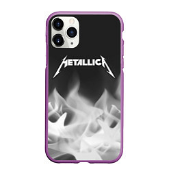 Чехол iPhone 11 Pro матовый METALLICA МЕТАЛЛИКА