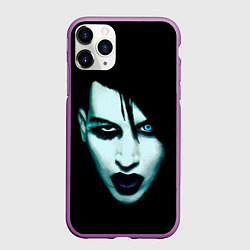 Чехол iPhone 11 Pro матовый Marilyn Manson
