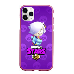 Чехол iPhone 11 Pro матовый Colette - Brawl Stars, цвет: 3D-малиновый