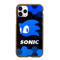 Чехол iPhone 11 Pro матовый СОНИК SONIC