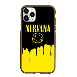 Чехол iPhone 11 Pro матовый Nirvana, цвет: 3D-коричневый
