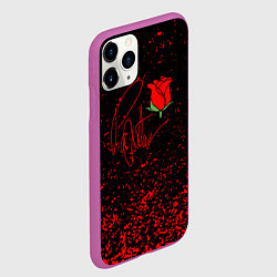 Чехол iPhone 11 Pro матовый PAYTON MOORMEIER, цвет: 3D-фиолетовый — фото 2