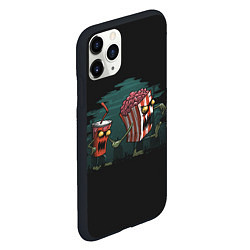 Чехол iPhone 11 Pro матовый Zombie, цвет: 3D-черный — фото 2