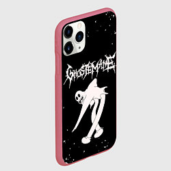 Чехол iPhone 11 Pro матовый GHOSTEMANE, цвет: 3D-малиновый — фото 2