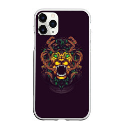 Чехол iPhone 11 Pro матовый LION