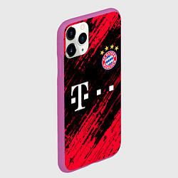 Чехол iPhone 11 Pro матовый BAYERN MUNCHEN БАВАРИЯ, цвет: 3D-фиолетовый — фото 2