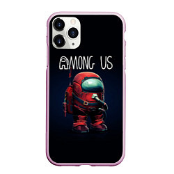 Чехол iPhone 11 Pro матовый AMONG US