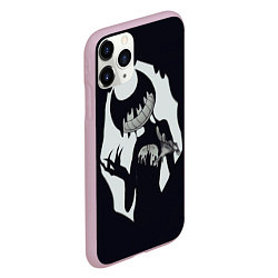 Чехол iPhone 11 Pro матовый Bendy And The Ink Machine, цвет: 3D-розовый — фото 2