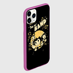 Чехол iPhone 11 Pro матовый Bendy And The Ink Machine, цвет: 3D-фиолетовый — фото 2