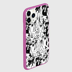 Чехол iPhone 11 Pro матовый GHOSTEMANE, цвет: 3D-фиолетовый — фото 2