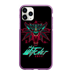 Чехол iPhone 11 Pro матовый The Witcher 2077