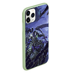 Чехол iPhone 11 Pro матовый Darksiders 2, цвет: 3D-салатовый — фото 2