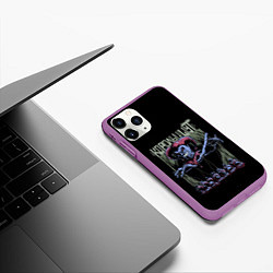 Чехол iPhone 11 Pro матовый КОРОЛЬ И ШУТ МАРИОНЕТКИ, цвет: 3D-фиолетовый — фото 2