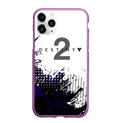 Чехол iPhone 11 Pro матовый DESTINY 2: BEYOND LIGHT, цвет: 3D-фиолетовый