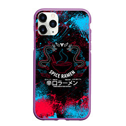 Чехол iPhone 11 Pro матовый SPICE RAMEN DESTINY 2, цвет: 3D-фиолетовый