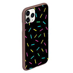 Чехол iPhone 11 Pro матовый Party, цвет: 3D-коричневый — фото 2