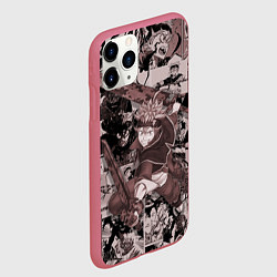 Чехол iPhone 11 Pro матовый Аста, цвет: 3D-малиновый — фото 2