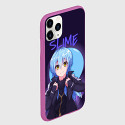 Чехол iPhone 11 Pro матовый Slime, цвет: 3D-фиолетовый — фото 2