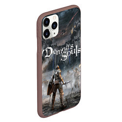 Чехол iPhone 11 Pro матовый Demons Souls, цвет: 3D-коричневый — фото 2